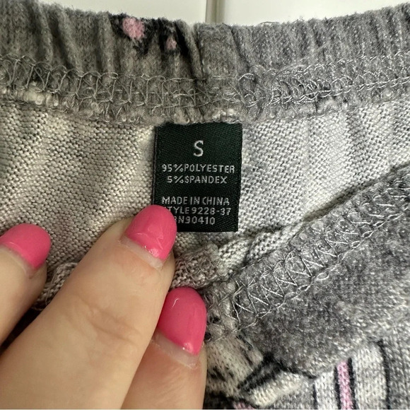 Laura Ashley Scottie Dog Pajama Set Long Sleeve Top and Pants Size Small Holiday - Picture 9 of 11